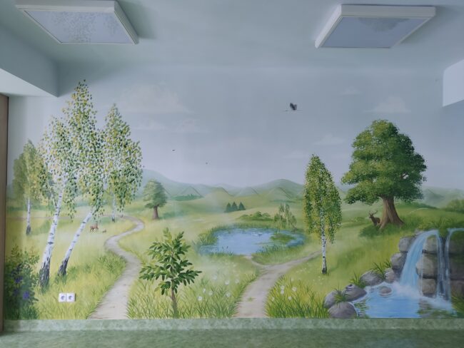 krajobraz w przedszkolu