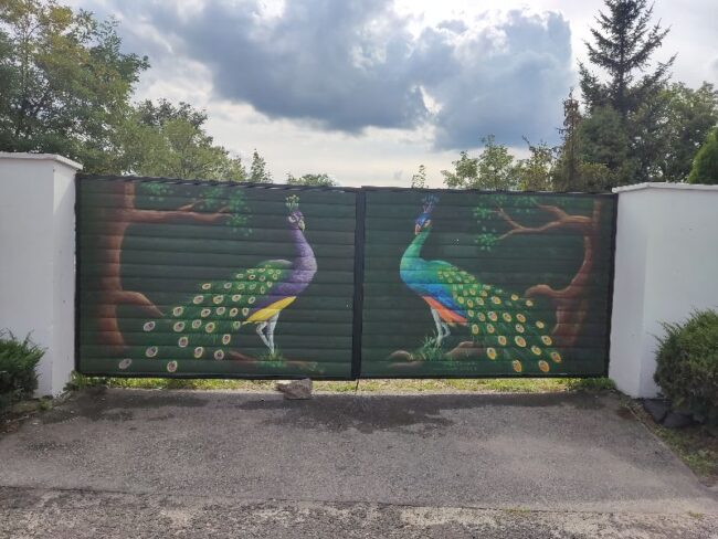 malowanie bram wjazdowych