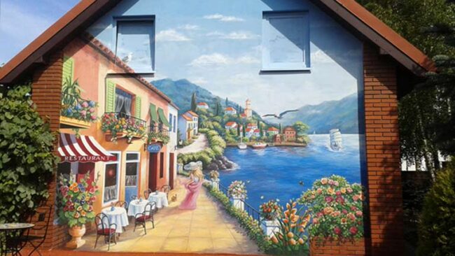 artystyczne malowanie ścian